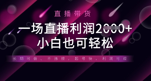 半无人直播带货，一场利润数张，适合所有平台玩法，小白也可轻松-轻创空间站